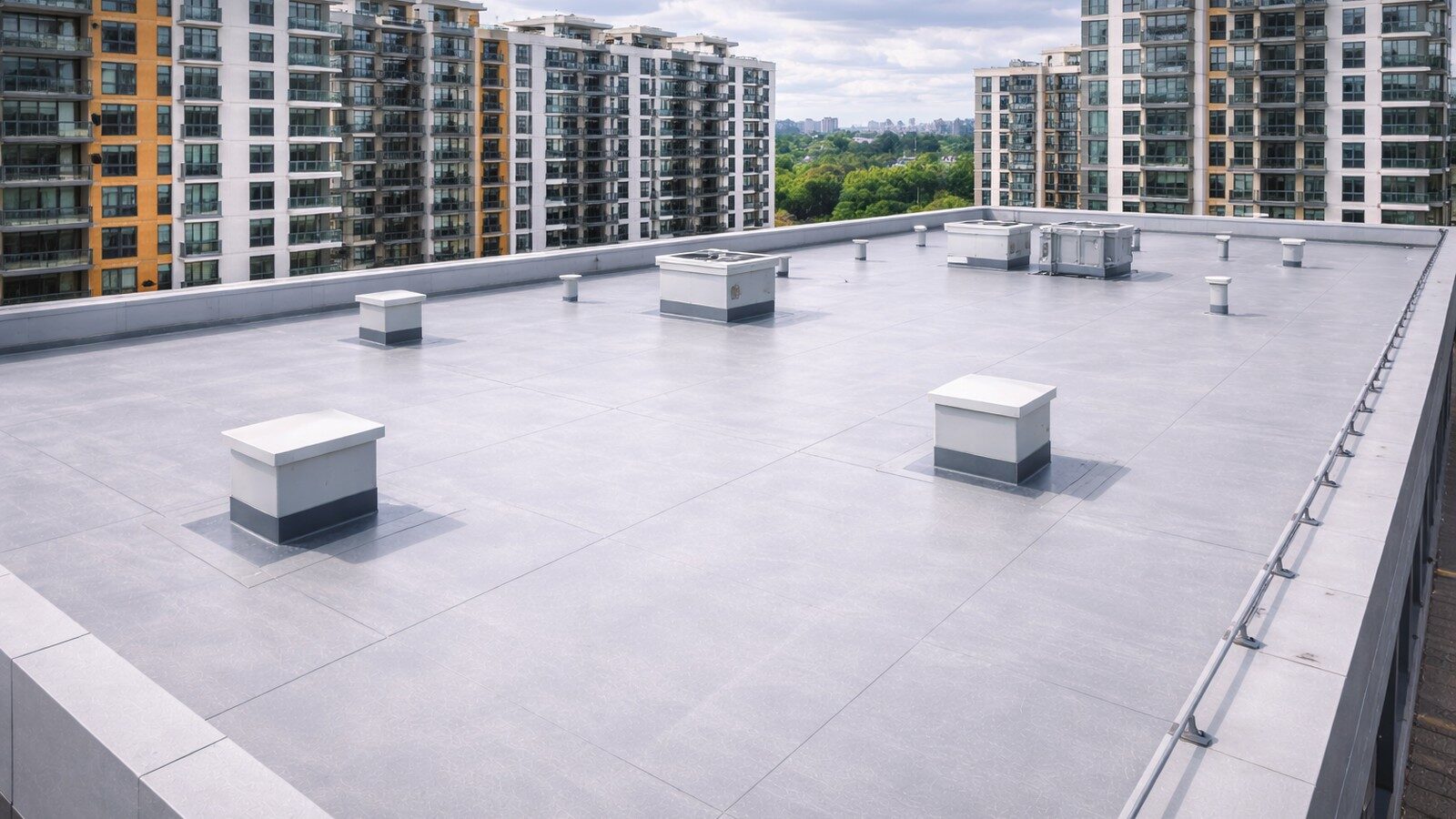 ЖК «Нахимовский 56» — ремонт битумной кровли